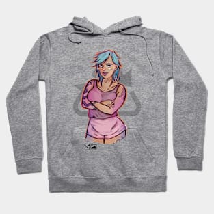 Gay girl Hoodie